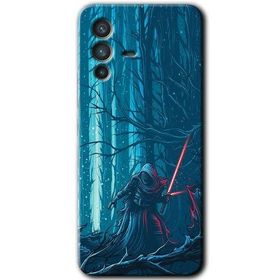 Vivo V23 5G Jedi Baskılı Uyumlu Silikon Kılıf