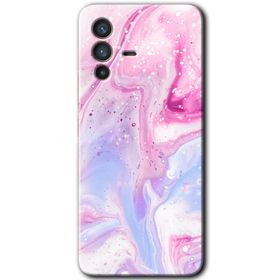 Vivo V23 5G Kabarmış Leke Baskılı Uyumlu Silikon Kılıf