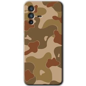 Vivo V23 5G Kamuflaj 10 Baskılı Uyumlu Silikon Kılıf