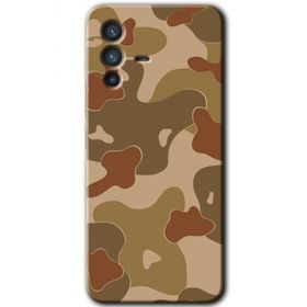 Vivo V23 5G Kamuflaj 10 Baskılı Uyumlu Silikon Kılıf