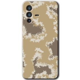 Vivo V23 5G Kamuflaj 33 Baskılı Uyumlu Silikon Kılıf
