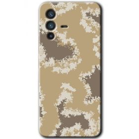 Vivo V23 5G Kamuflaj 33 Baskılı Uyumlu Silikon Kılıf