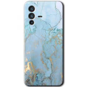 Vivo V23 5G Kara Kedi Baskılı Uyumlu Silikon Kılıf