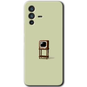 Vivo V23 5G Kara Kedi Baskılı Uyumlu Silikon Kılıf