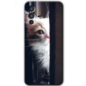 Vivo V23 5G Kedi Bakışı Baskılı Uyumlu Silikon Kılıf