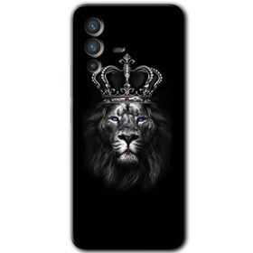 Vivo V23 5G King Lion Baskılı Uyumlu Silikon Kılıf