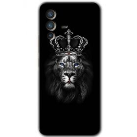 Vivo V23 5G King Lion Baskılı Uyumlu Silikon Kılıf
