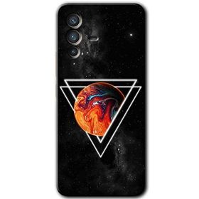 Vivo V23 5G Kızıl Gezegen Baskılı Uyumlu Silikon Kılıf