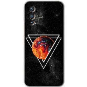 Vivo V23 5G Kızıl Gezegen Baskılı Uyumlu Silikon Kılıf