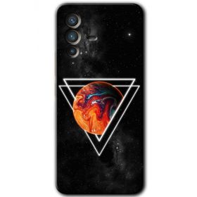 Vivo V23 5G Kızıl Gezegen Baskılı Uyumlu Silikon Kılıf