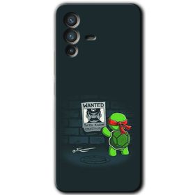 Vivo V23 5G Liquid Colorfull Baskılı Uyumlu Silikon Kılıf