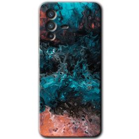 Vivo V23 5G Liquid Colorfull Baskılı Uyumlu Silikon Kılıf