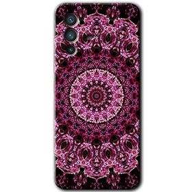 Vivo V23 5G Mandala Patterns Kaleidoscope Baskılı Uyumlu Silikon Kılıf