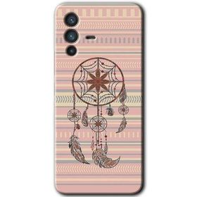 Vivo V23 5G Mandala Retro Baskılı Uyumlu Silikon Kılıf