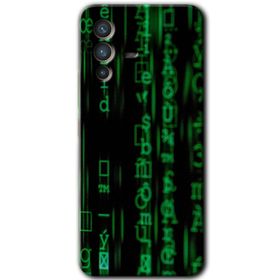 Vivo V23 5G Matrix Baskılı Uyumlu Silikon Kılıf
