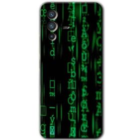 Vivo V23 5G Matrix Baskılı Uyumlu Silikon Kılıf