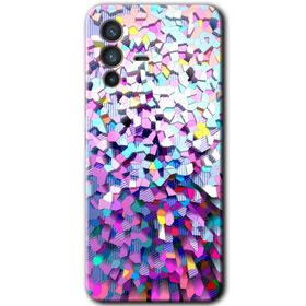 Vivo V23 5G Mosaic Fragments Colorfull Baskılı Uyumlu Silikon Kılıf