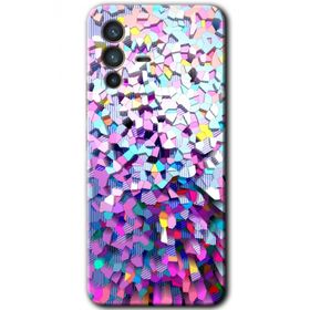 Vivo V23 5G Mosaic Fragments Colorfull Baskılı Uyumlu Silikon Kılıf