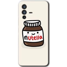 Vivo V23 5G Nutella Aşkım Baskılı Uyumlu Silikon Kılıf