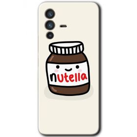 Vivo V23 5G Nutella Aşkım Baskılı Uyumlu Silikon Kılıf
