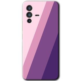 Vivo V23 5G Oblique Baskılı Uyumlu Silikon Kılıf