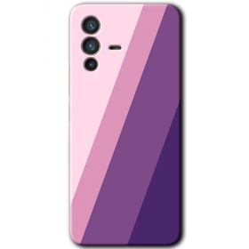 Vivo V23 5G Oblique Baskılı Uyumlu Silikon Kılıf