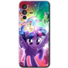 Vivo V23 5G Pony Baskılı Uyumlu Silikon Kılıf