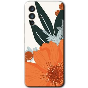 Vivo V23 5G Portakal Çiçeği Baskılı Uyumlu Silikon Kılıf