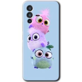 Vivo V23 5G Puffy Baskılı Uyumlu Silikon Kılıf
