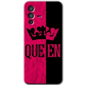 Vivo V23 5G Queen Baskılı Uyumlu Silikon Kılıf