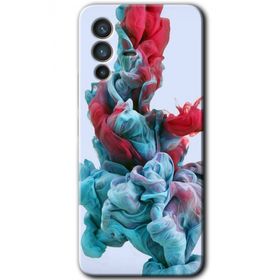 Vivo V23 5G Renkli Karışım Baskılı Uyumlu Silikon Kılıf