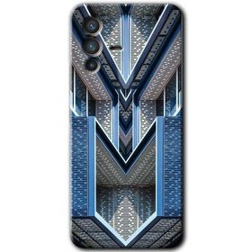 Vivo V23 5G Retro Building Baskılı Uyumlu Silikon Kılıf