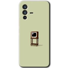 Vivo V23 5G Retro TV Baskılı Uyumlu Silikon Kılıf