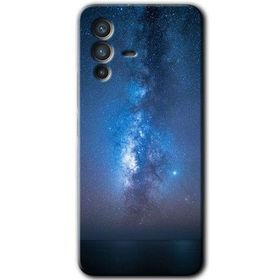 Vivo V23 5G Samanyolu Baskılı Uyumlu Silikon Kılıf