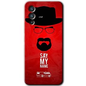 Vivo V23 5G Say My Name Baskılı Uyumlu Silikon Kılıf