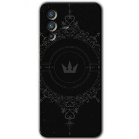 Vivo V23 5G Siyah Mandala 1 Baskılı Uyumlu Silikon Kılıf