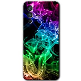 Vivo V23 5G Smoke Colorful Baskılı Uyumlu Silikon Kılıf