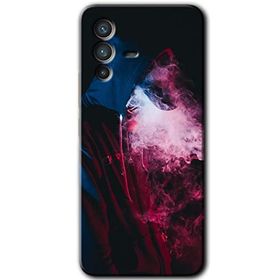 Vivo V23 5G Smoke Man Baskılı Uyumlu Silikon Kılıf