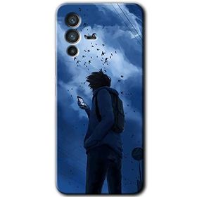 Vivo V23 5G Sonbahar Yalnızlığı Baskılı Uyumlu Silikon Kılıf