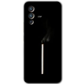 Vivo V23 5G Sönmüş Kibrit Baskılı Uyumlu Silikon Kılıf