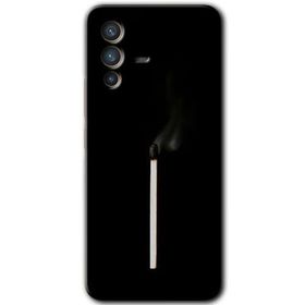 Vivo V23 5G Sönmüş Kibrit Baskılı Uyumlu Silikon Kılıf