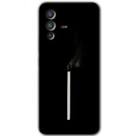Vivo V23 5G Sönmüş Kibrit Baskılı Uyumlu Silikon Kılıf