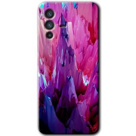 Vivo V23 5G Spots Lilac Baskılı Uyumlu Silikon Kılıf