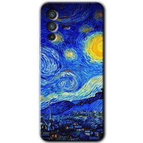 Vivo V23 5G Starry Night Baskılı Uyumlu Silikon Kılıf