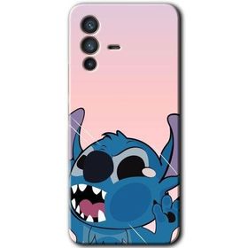 Vivo V23 5G Stitch Baskılı Uyumlu Silikon Kılıf