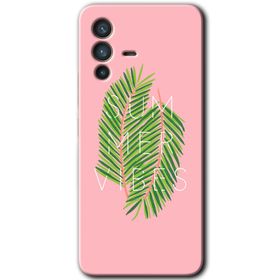 Vivo V23 5G Summer Vibes Baskılı Uyumlu Silikon Kılıf