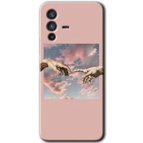 Vivo V23 5G Tutunamayanlar Baskılı Uyumlu Silikon Kılıf