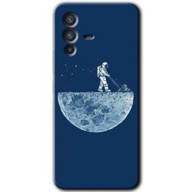 Vivo V23 5G Uzay İşçisi Baskılı Uyumlu Silikon Kılıf