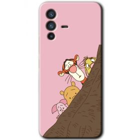 Vivo V23 5G Winnie the Pooh Baskılı Uyumlu Silikon Kılıf