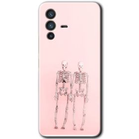Vivo V23 5G Yaşayan Çift Baskılı Uyumlu Silikon Kılıf